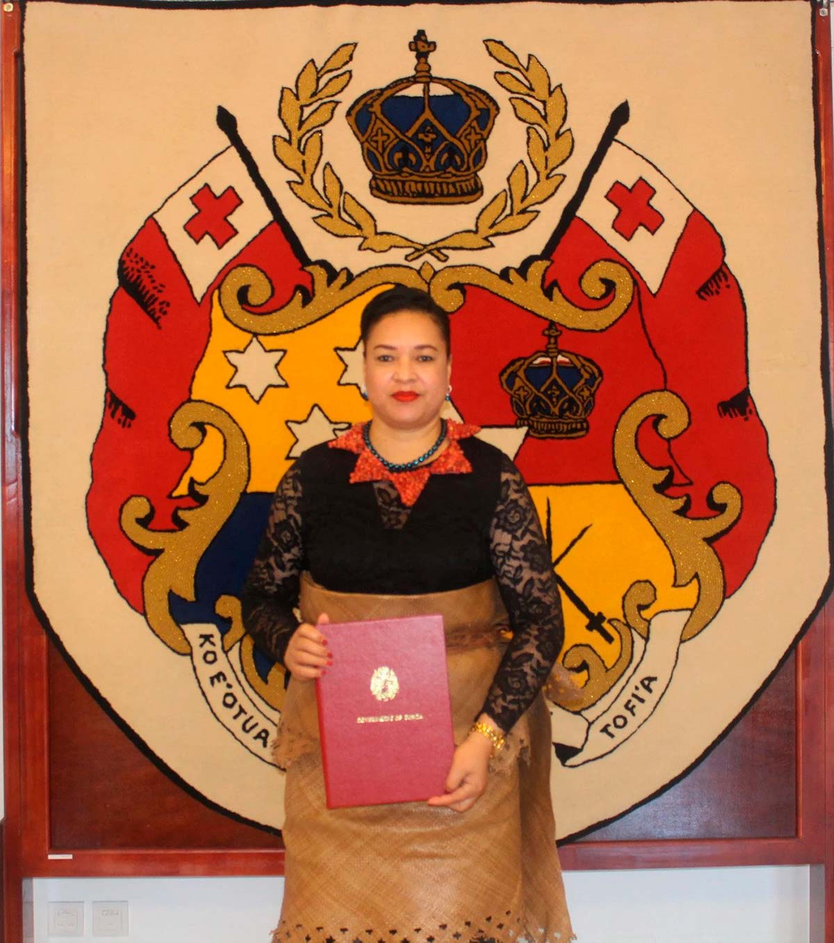 Her Royal Highness Princess Angelika Lātūfuipeka