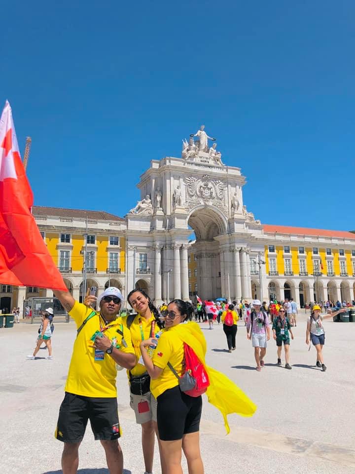 O Consulado Geral de Tonga em Portugal dá as boas-vindas aos peregrinos da Jornada Mundial da Juventude em Lisboa.  - Consulate General of the Kingdom of Tonga in Portugal