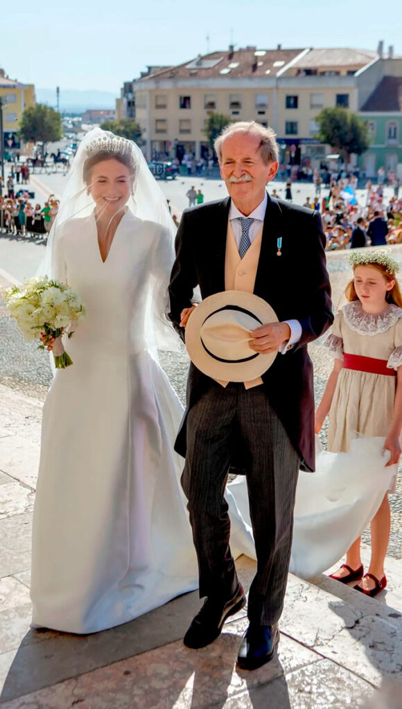 O Cônsul Geral de Tonga, Anthony Bailey, assiste ao casamento real português em Mafra - Consulate General of the Kingdom of Tonga in Portugal
