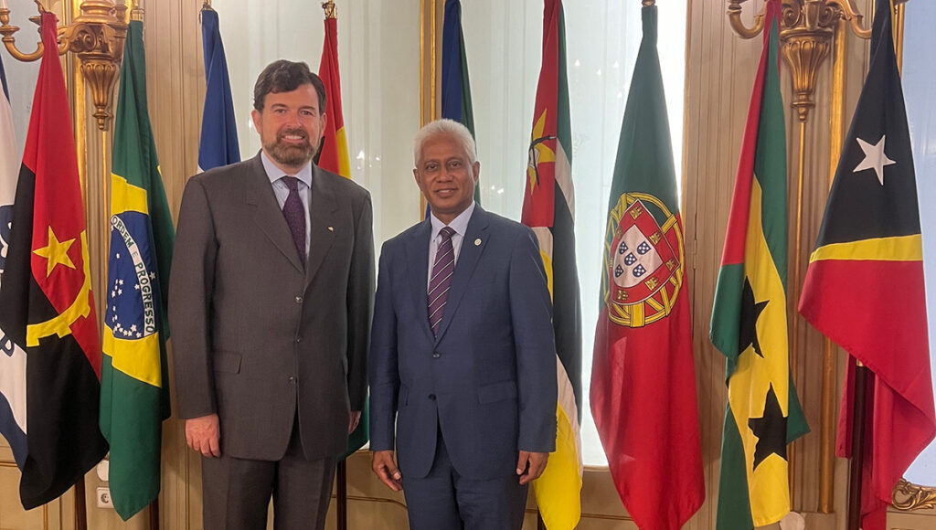 O Secretário Executivo da Comunidade dos Países de Língua Portuguesa (CPLP), recebeu o Cônsul Geral de Tonga em Portugal, Anthony Bailey - Consulate General of the Kingdom of Tonga in Portugal O Secretário Executivo da Comunidade dos Países de Língua Portuguesa (CPLP), recebeu o Cônsul Geral de Tonga em Portugal, Anthony Bailey - Consulate General of the Kingdom of Tonga in Portugal