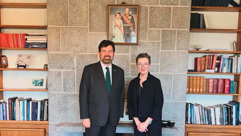 Tonga’s Hon Consul General visits Royal Norwegian Embassy in Portugal - Consulate General of the Kingdom of Tonga in Portugal Tonga’s Hon Consul General visits Royal Norwegian Embassy in Portugal - Consulate General of the Kingdom of Tonga in Portugal
