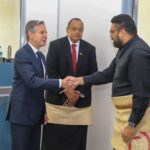 O Secretário de Estado dos Estados Unidos, Antony Blinken, visita Tonga para dedicar a nova embaixada dos EUA em Nuku'alofa - Consulate General of the Kingdom of Tonga in Portugal