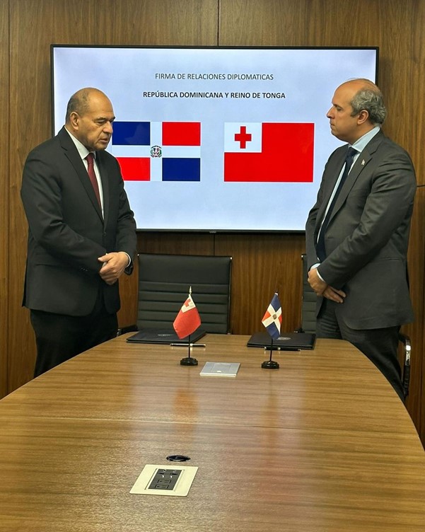 Kingdom of Tonga establishes diplomatic relations with the Dominican Republic - Consulate General of the Kingdom of Tonga in Portugal