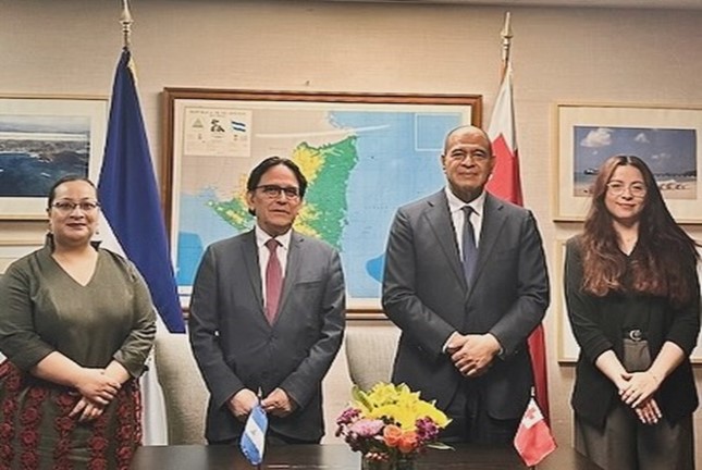 O Reino de Tonga estabelece relações diplomáticas com a Nicarágua - Consulate General of the Kingdom of Tonga in Portugal O Reino de Tonga estabelece relações diplomáticas com a Nicarágua - Consulate General of the Kingdom of Tonga in Portugal