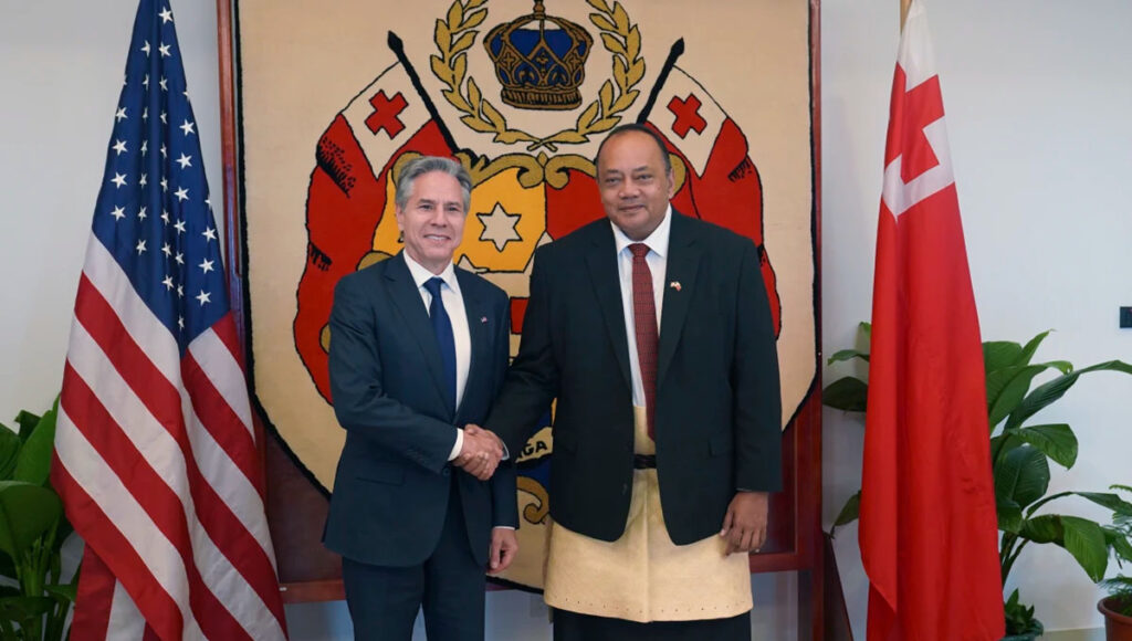 O Secretário de Estado dos Estados Unidos, Antony Blinken, visita Tonga para dedicar a nova embaixada dos EUA em Nuku'alofa - Consulate General of the Kingdom of Tonga in Portugal O Secretário de Estado dos Estados Unidos, Antony Blinken, visita Tonga para dedicar a nova embaixada dos EUA em Nuku'alofa - Consulate General of the Kingdom of Tonga in Portugal