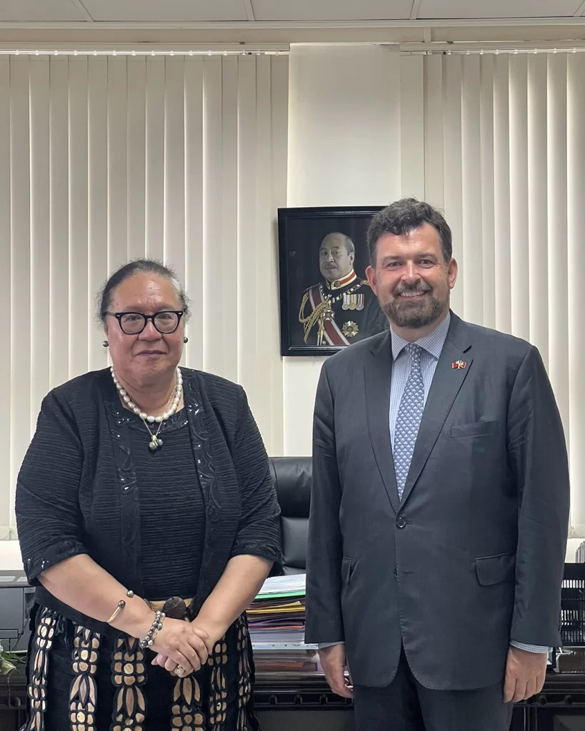 Hon Consul General meets with Tongan Climate Change minister Fekitamoeloa Katoa ‘Utoukamanu - Consulate General of the Kingdom of Tonga in Portugal Hon Consul General meets with Tongan Climate Change minister Fekitamoeloa Katoa ‘Utoukamanu - Consulate General of the Kingdom of Tonga in Portugal