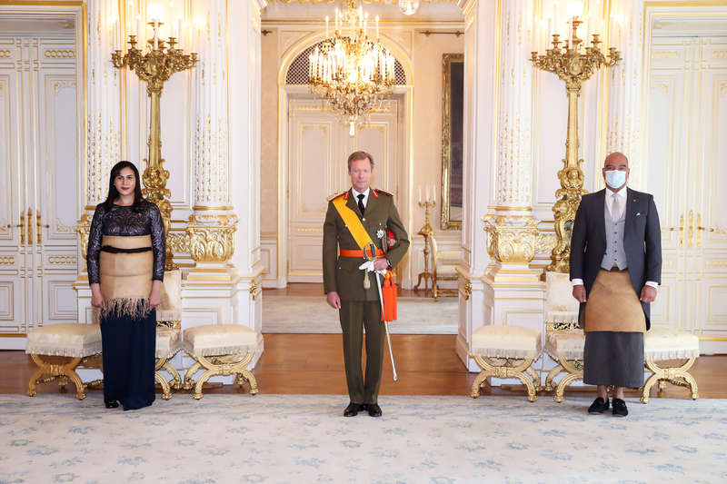 Hon Consul-General of Tonga attends Reception marking the Accession of Luxembourg’s New Grand Duke - Consulate-General of the Kingdom of Tonga in Portugal