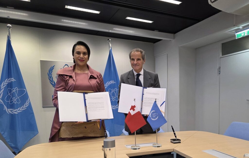 Tonga assina Protocolo Adicional com a Agência Internacional de Energia Atómica (AIEA) em Viena - Consulado-Geral do Reino de Tonga na República Portuguesa