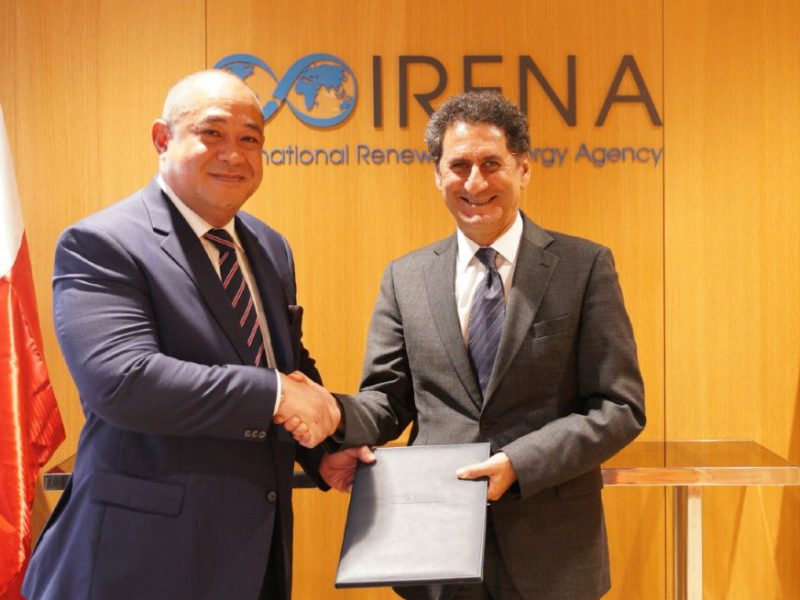 Meet the Permanent Representative of the Kingdom of Tonga to IRENA