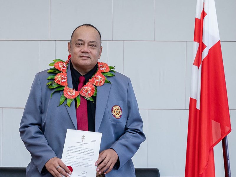 Tonga Prime Minister Hon Siaosi Ofakivahafolau Sovaleni