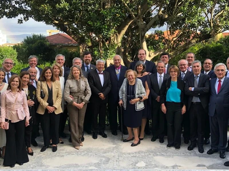 Tonga Hon Consul General in Portugal pays courtesy visit on Belgian Ambassador and attends honours ceremony