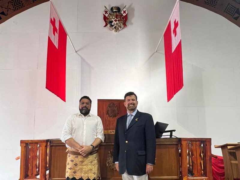 Tonga’s hon Consul-General to Portugal visited the Speaker at the Legislative Assembly during his July 2024 visit to the Kingdom of Tonga 01